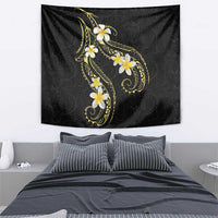 Polynesia Tattoo With Plumeria Tapestry Elegant Vibes LT14 - Polynesian Pride