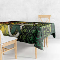 Vanuatu 1980 Tablecloth Ni-Van Tamtam Sand Drawing Pattern LT14 - Polynesian Pride
