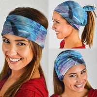 New Zealand Matariki Humpback Whale Neck Gaiter Paikea Maori New Year Blue Galaxy LT14 - Polynesian Pride