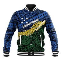 Halo Olaketa Solomon Islands Tapa Pattern Baseball Jacket