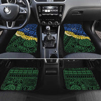 Halo Olaketa Solomon Islands Tapa Pattern Car Mats
