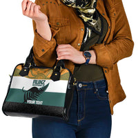 AUNZ Rugby Custom Shoulder Handbag Australia Kangaroo New Zealand Silver Fern - Polynesian Pride