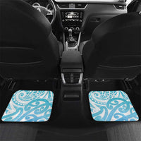 New Zealand Darts Car Mats Aotearoa Maori Its In My DNA White LT14 Set 2pcs - Back White - Polynesian Pride