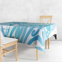 New Zealand Darts Tablecloth Aotearoa Maori Its In My DNA White LT14 - Polynesian Pride