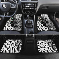 New Zealand Darts Car Mats Aotearoa Maori Its In My DNA Black LT14 Set 4pcs Black - Polynesian Pride