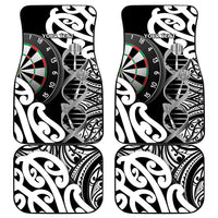 New Zealand Darts Car Mats Aotearoa Maori Its In My DNA Black LT14 - Polynesian Pride