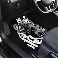 New Zealand Darts Car Mats Aotearoa Maori Its In My DNA Black LT14 - Polynesian Pride