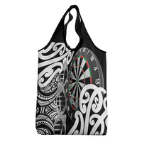 New Zealand Darts Grocery Bag Aotearoa Maori Its In My DNA Black LT14 - Polynesian Pride