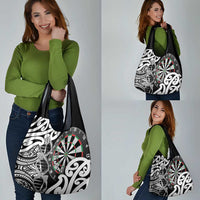 New Zealand Darts Grocery Bag Aotearoa Maori Its In My DNA Black LT14 - Polynesian Pride