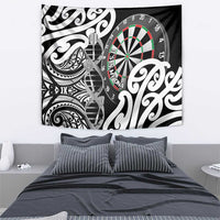 New Zealand Darts Tapestry Aotearoa Maori Its In My DNA Black - Polynesian Pride