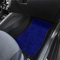 Blue Polynesia Car Mats Polynesian Pattern Mix Plumeria LT14 - Polynesian Pride