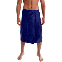 Blue Polynesia Lavalava Polynesian Pattern Mix Plumeria LT14 Blue - Polynesian Pride