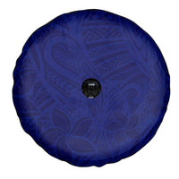 Blue Polynesia Spare Tire Cover Polynesian Pattern Mix Plumeria LT14 - Polynesian Pride