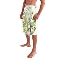 Lime Green Hawaii Lavalava Humpback Whale Tattoo Polynesian Tribal Ocean Vibes LT14 - Polynesian Pride
