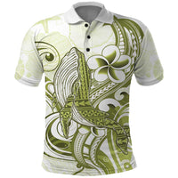 Lime Green Hawaii Polo Shirt Humpback Whale Tattoo Polynesian Tribal Ocean Vibes LT14 Lime Green - Polynesian Pride