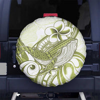 Lime Green Hawaii Spare Tire Cover Humpback Whale Tattoo Polynesian Tribal Ocean Vibes LT14 - Polynesian Pride