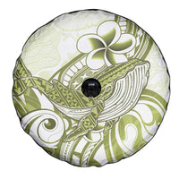 Lime Green Hawaii Spare Tire Cover Humpback Whale Tattoo Polynesian Tribal Ocean Vibes LT14 - Polynesian Pride