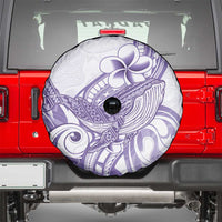 Purple Hawaii Spare Tire Cover Humpback Whale Tattoo Polynesian Tribal Ocean Vibes LT14 - Polynesian Pride