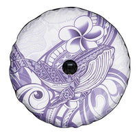 Purple Hawaii Spare Tire Cover Humpback Whale Tattoo Polynesian Tribal Ocean Vibes LT14 - Polynesian Pride