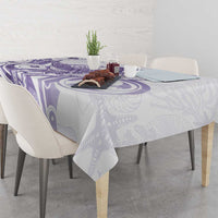Purple Hawaii Tablecloth Humpback Whale Tattoo Polynesian Tribal Ocean Vibes LT14 - Polynesian Pride