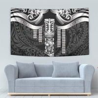 Tiki Drum Hawaii Tapestry Hawaiian Kakau Tattoo Style LT14 - Polynesian Pride