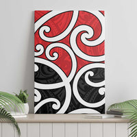 New Zealand Canvas Wall Art Maori Koru Tino Rangatiratanga Color - Polynesian Pride