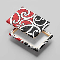 New Zealand Canvas Wall Art Maori Koru Tino Rangatiratanga Color - Polynesian Pride