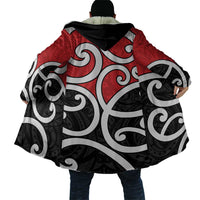 New Zealand Cloak Maori Koru Tino Rangatiratanga Color - Polynesian Pride