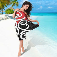 New Zealand Sarong Maori Koru Tino Rangatiratanga Color - Polynesian Pride