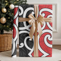 New Zealand Wrapping Paper Maori Koru Tino Rangatiratanga Color - Polynesian Pride