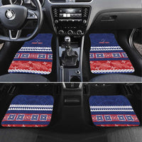 Personalised FAST Samoa Siapo Car Mats Teuila Flowers Samoan Pattern - Polynesian Pride