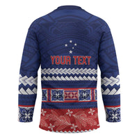 Personalised FAST Samoa Siapo Hockey Jersey Teuila Flowers Samoan Pattern LT14 - Polynesian Pride