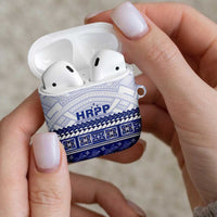 HRPP Samoa Siapo AirPods Case Teuila Flowers Samoan Pattern LT14 - Polynesian Pride