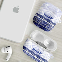 HRPP Samoa Siapo AirPods Case Teuila Flowers Samoan Pattern LT14 - Polynesian Pride