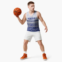 Personalised HRPP Samoa Siapo Basketball Jersey Teuila Flowers Samoan Pattern LT14 - Polynesian Pride