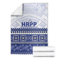 HRPP Samoa Siapo Blanket Teuila Flowers Samoan Pattern - Polynesian Pride