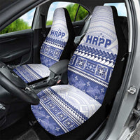 HRPP Samoa Siapo Car Seat Cover Teuila Flowers Samoan Pattern - Polynesian Pride