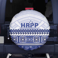 HRPP Samoa Siapo Spare Tire Cover Teuila Flowers Samoan Pattern - Polynesian Pride