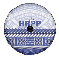 HRPP Samoa Siapo Spare Tire Cover Teuila Flowers Samoan Pattern - Polynesian Pride