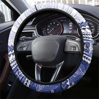 HRPP Samoa Siapo Steering Wheel Cover Teuila Flowers Samoan Pattern LT14 - Polynesian Pride