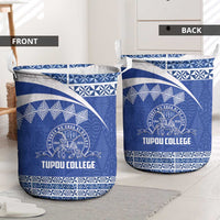 Tonga Tupou College Toloa Laundry Basket 160 Years Anniversary Tongan Ngatu Pattern LT14 - Polynesian Pride