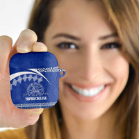 Tonga Tupou College Toloa AirPods Case 160 Years Anniversary Tongan Ngatu Pattern LT14 - Polynesian Pride