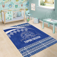 Tonga Tupou College Toloa Area Rug 160 Years Anniversary Tongan Ngatu Pattern LT14 - Polynesian Pride