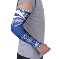Personalised Tonga Tupou College Toloa Arm Sleeves 160 Years Anniversary Tongan Ngatu Pattern LT14 - Polynesian Pride