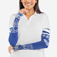 Personalised Tonga Tupou College Toloa Arm Sleeves 160 Years Anniversary Tongan Ngatu Pattern LT14 - Polynesian Pride