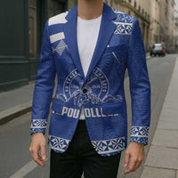 Personalised Tonga Tupou College Toloa Blazer 160 Years Anniversary Tongan Ngatu Pattern LT14 - Polynesian Pride