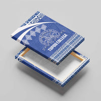 Tonga Tupou College Toloa Canvas Wall Art 160 Years Anniversary Tongan Ngatu Pattern LT14 - Polynesian Pride