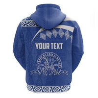 Personalised Tonga Tupou College Toloa Hoodie 160 Years Anniversary Tongan Ngatu Pattern LT14 - Polynesian Pride