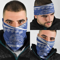 Tonga Tupou College Toloa Neck Gaiter 160 Years Anniversary Tongan Ngatu Pattern LT14 - Polynesian Pride
