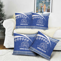 Tonga Tupou College Toloa Pillow Cover 160 Years Anniversary Tongan Ngatu Pattern LT14 - Polynesian Pride